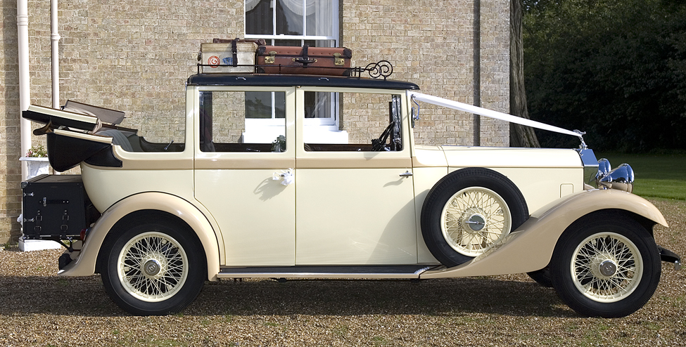 1933 Rolls Royce Landaulette (Roof Down)